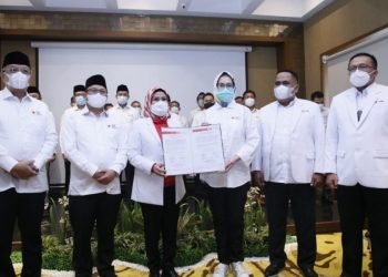 Airin Rachmi Diany Kembali Dilantik Sebagai Ketua PMI Kota Tangsel