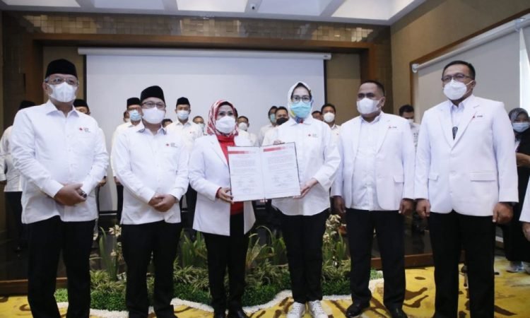 Airin Rachmi Diany Kembali Dilantik Sebagai Ketua PMI Kota Tangsel
