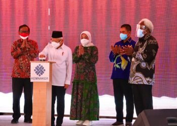 Wapres Resmikan Pembangunan BLK Komunitas di Papua dan Papua Barat