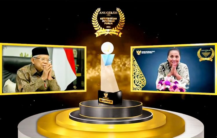 Setkab Raih Penghargaan Keterbukaan Informasi Publik Tahun 2021