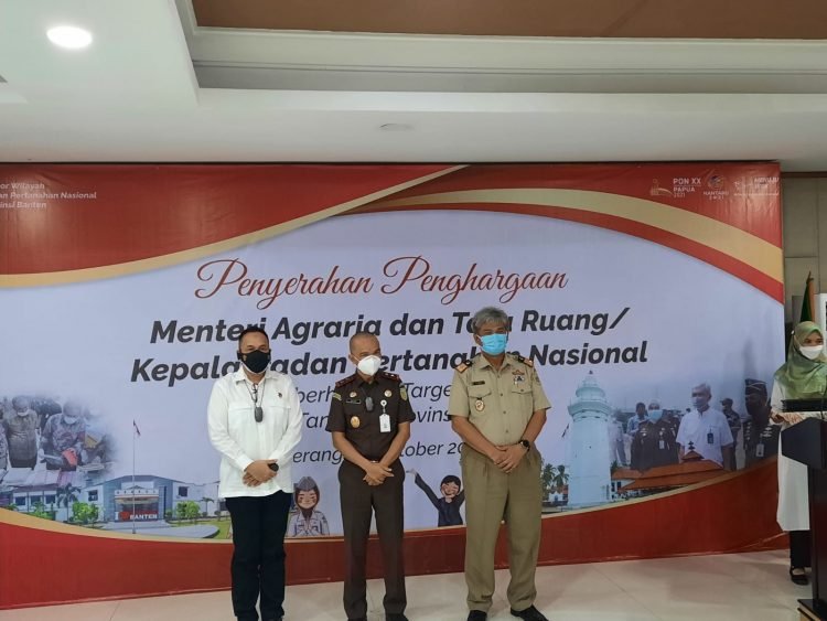 BPN RI Berikan Apresiasi Satgas Mafia Tanah Polda Banten