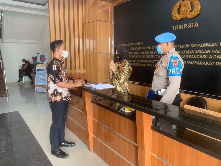 Beginilah Pelayanan Lobby Polwan Polda Banten