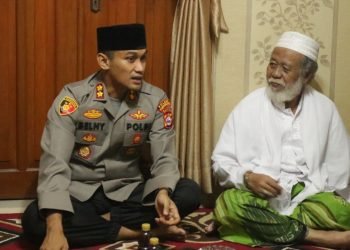 Ciptakan Kamtibmas Kondusif, Kapolres Pandeglang Sambangi Tokoh Agama Jelang Pilkades