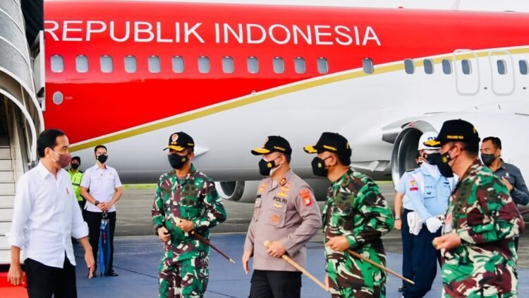 Dari Sorong, Presiden Kembali ke Jakarta