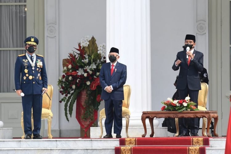 HUT ke-76 TNI, Presiden Sapa Prajurit TNI di Lebanon hingga Perairan Natuna Utara