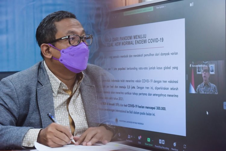 Hadirkan Wamenlu, Setkab Gelar Webinar Penguatan Perwakilan RI di Luar Negeri