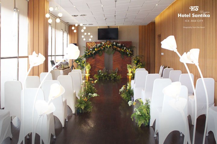 Hotel Santika Premiere ICE-BSD City Tawarkan Promo Intimate Wedding Dengan Protokol Kesehatan