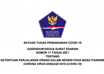 Inilah Edaran Satgas COVID-19 Terkait Pelaku Perjalanan yang Kembali dari PON Papua