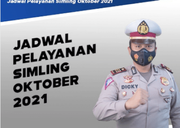 Jadwal SIM Keliling Tangsel Oktober 2021