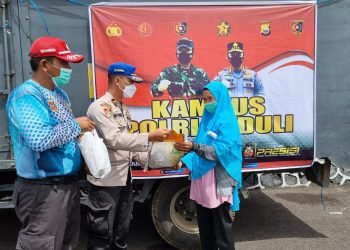 Kampus Polri Peduli, SPN Polda Bengkulu Gelar Bakti Sosial dan Vaksinasi