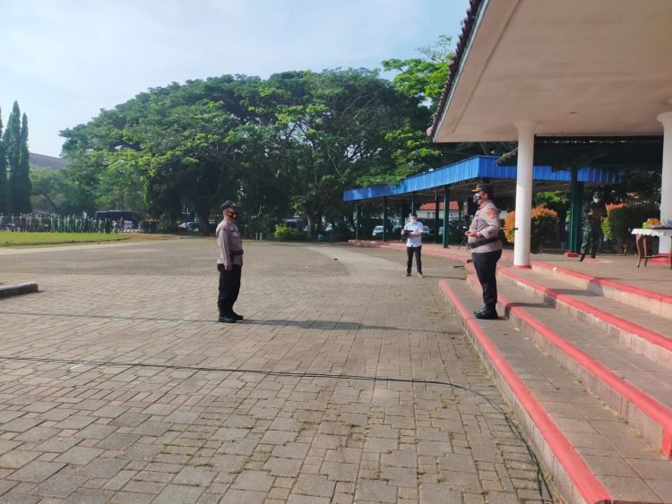 Kapolres Lebak Berangkatkan 1.322 Personel Pengamanan TPS