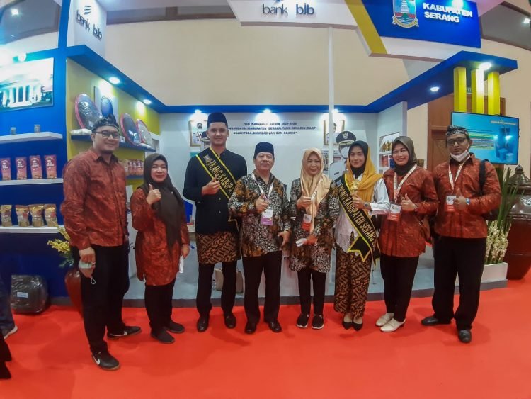 Pemkab Serang Raih Predikat Stand Terkomunikatif di Pameran Apkasi Otonomi Expo 2021