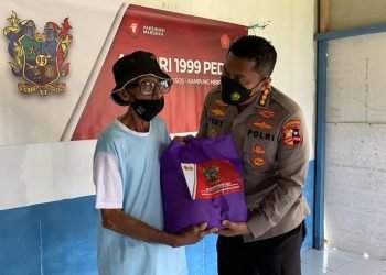 Polda Banten dan Akabri 1999 Vaksinasi Masyarakat Pulau Terluar