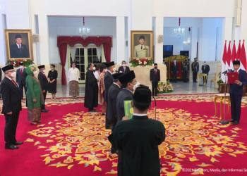 Presiden Jokowi Lantik 17 Duta Besar RI untuk Negara Sahabat