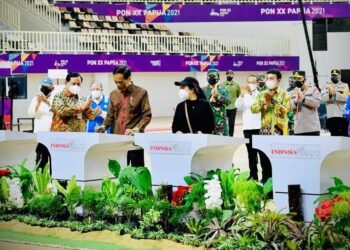 Presiden Jokowi Resmikan Tujuh Arena PON XX Papua
