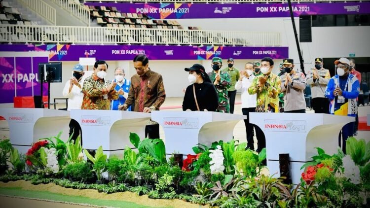 Presiden Jokowi Resmikan Tujuh Arena PON XX Papua