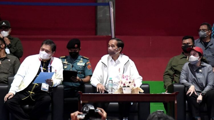 Presiden Jokowi Saksikan Pertandingan Wushu PON XX Papua