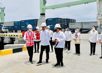 Presiden Resmikan Terminal Multipurpose Wae Kelambu Pelabuhan Labuan Bajo