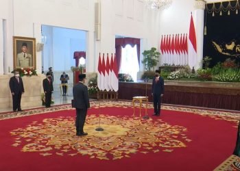 Presiden Saksikan Pengucapan Sumpah Jabatan Kepala PPATK