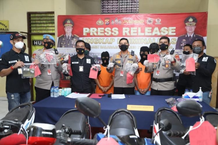 Sepeda Motor Hasil Curian Dikembalikan ke Pemilik, Pelaku Diringkus Saat Pesta Miras