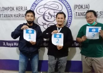 Tiga Kandidat Bersaing Menjadi Ketua Pokja Wartawan Harian Tangsel