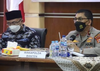 Wakapolda Banten Menghadiri Rapat Koordinasi Dewan Penasehat FKUB Provinsi Banten