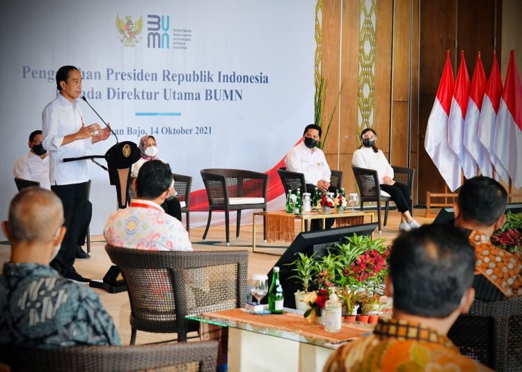 Wujudkan BUMN Go Global, Presiden Minta Adaptasi Teknologi Secepatnya