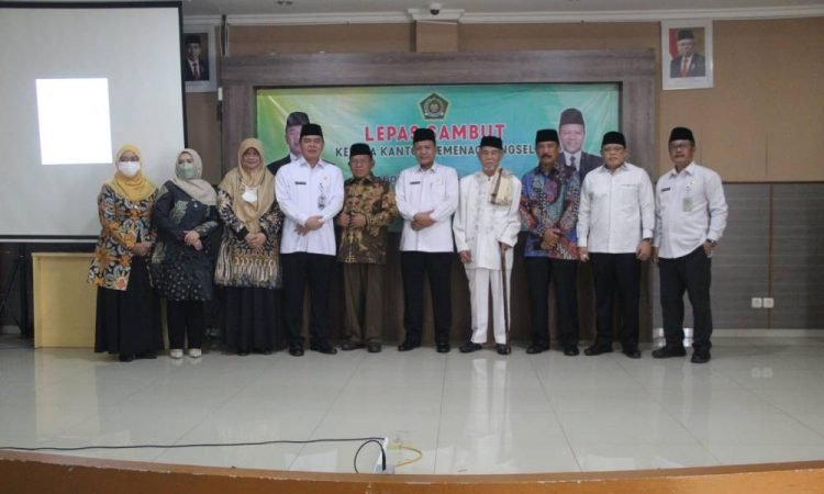 Lepas Sambut Kepala Kantor Kemenag Tangsel dari Abdul Rojak kepada Dedi Mahfudin