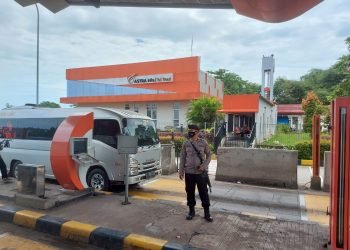 Berikan Situasi Aman dan Nyaman, Personel Ditpamobvit Polda Banten Lakukan Patroli dan Pengamanan di Jalan Tol Milik PT MMS