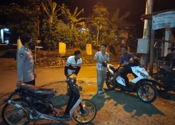Ciptakan Rasa Aman, Polsek Saketi Polres Pandeglang Polda Banten Gelar Patroli Dialogis