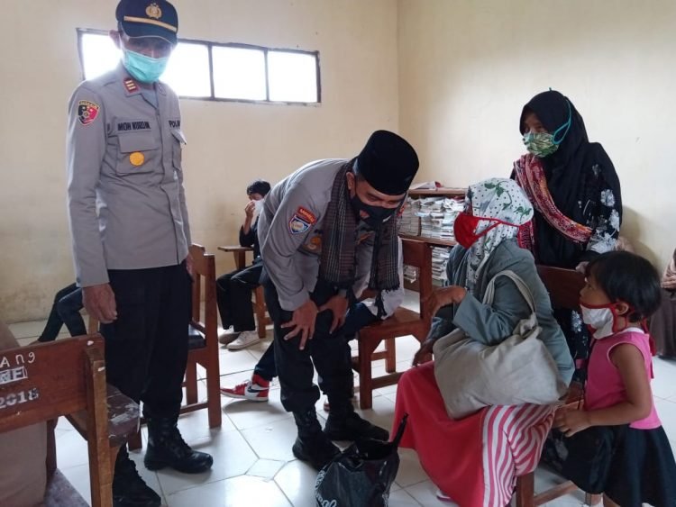 Dirbinmas Polda Banten Hadiri Vaksinasi dosis 1 dan 2 di Yayasan Nurul Falah