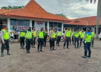 Ditlantas Polda Banten Menerjunkan Satgas Raicet dalam Pengamanan Jalur Aksi Unjuk Rasa