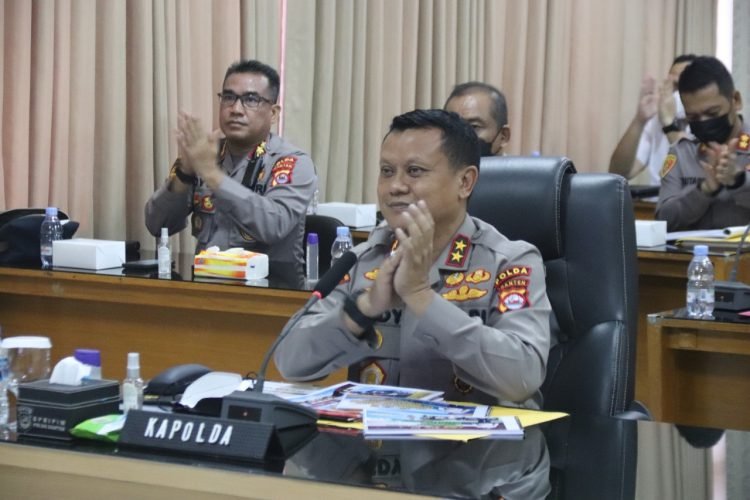 Evaluasi Rangkaian Pengamanan Pilkades Serentak pada Oktober, Kapolda Banten : Terimakasih yang Tulus Untuk Semua Personel