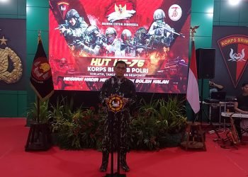 HUT Korps Brimob ke-76, Sat Brimob Polda Banten Gelar Acara Syukuran