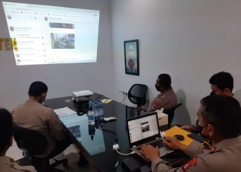 Humas Polda Banten Anev Kinerja Oktober, Formulakan Strategi Untuk Unggul di IMM Hingga Akhir Tahun