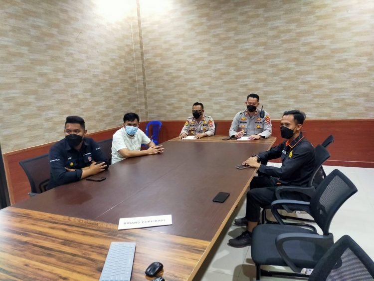 Humas Polres Pandeglang Rapat Virtual Persiapan Kegiatan Lomba Orasi Piala Kapolri