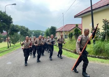 Jadwal Pelatihan Penuh, Ini Aktivitas Siswa SPN Mandalawangi Polda Banten Setiap Hari