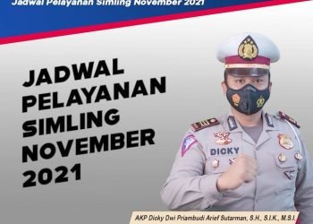 Jadwal SIM Keliling Tangsel November 2021