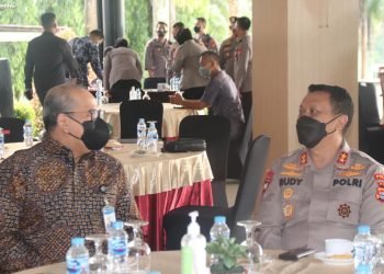 Jalin Silaturahmi, Kapolda Banten Yuk Ngopi Wae Bersama Mitra Pamobvit Polda Banten