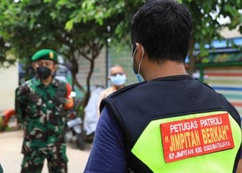 Jimpitan Berbagi Berkah Kelurahan Batujaya, Kota Tangerang Hidupkan EKonomi Warga