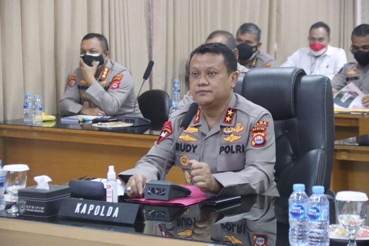 Kapolda Banten Himbau Warga Tidak Mudik Saat Natal dan Tahun Baru 2022