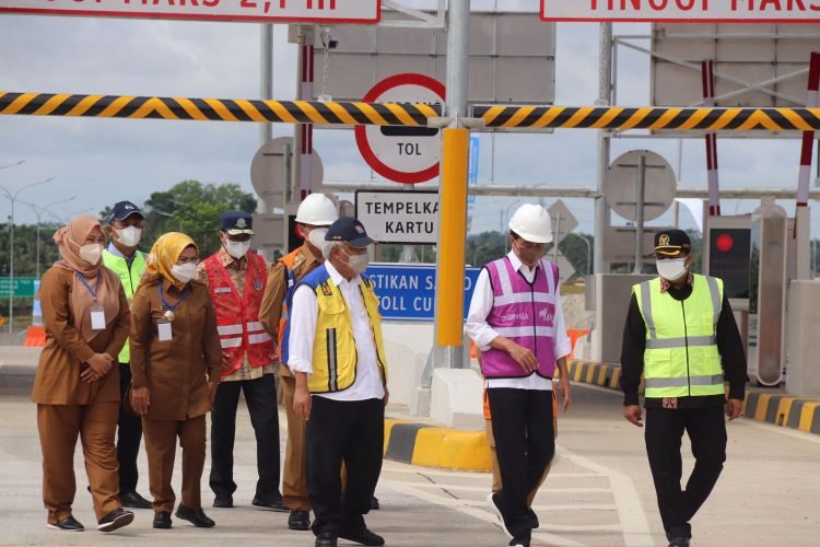 Kapolres Lebak Polda Banten Hadiri Kunjungan Kerja Presiden RI, Resmikan Jalan Tol Serang – Rangkasbitung