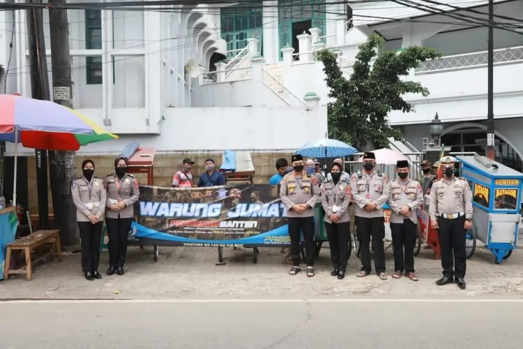 Kapolresta Tangerang Laksanakan Program Kapolda Banten, Warung Jumat