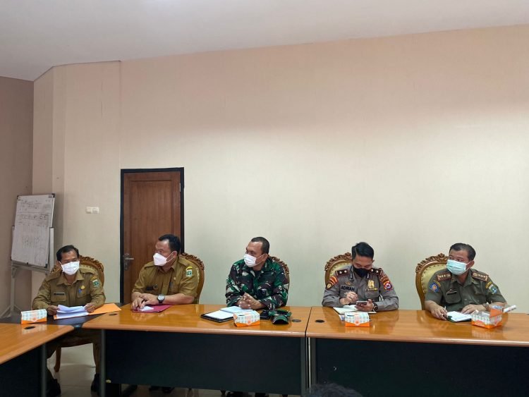 Kasubdit Gasum Ditsamapta Polda Banten Hadiri Rapat Persiapan Apel Siaga Bencana