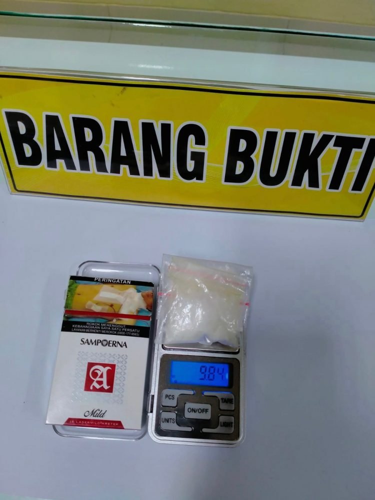 Kedapatan Membawa Sabu, AO (25) di Ciduk Satresnarkoba Polresta Tangerang Polda Banten
