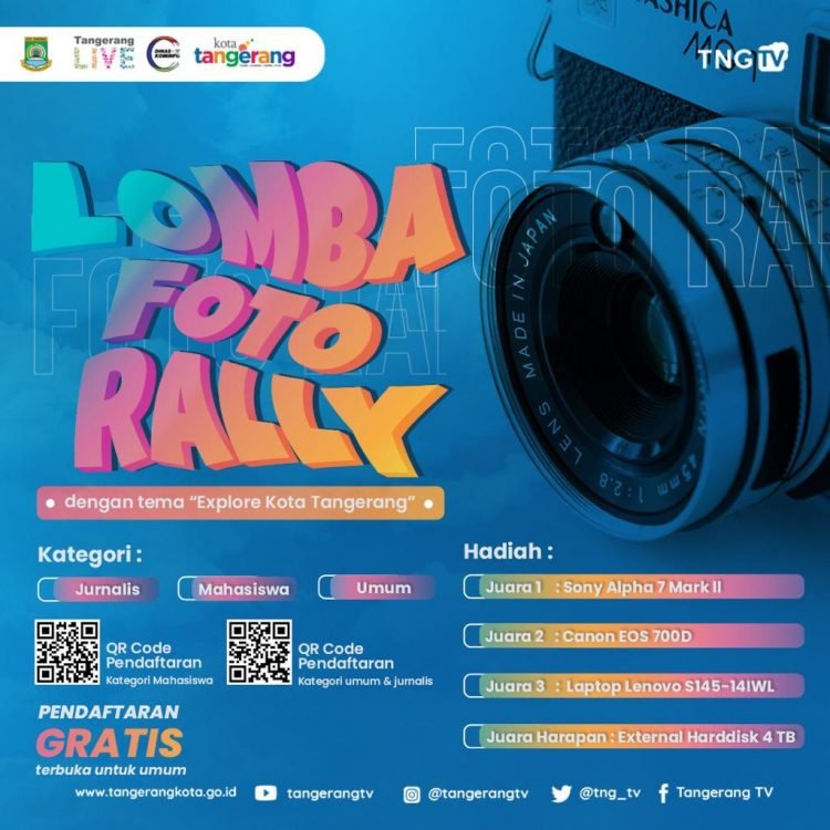 Lomba Foto Rally 2021 'Explore Kota Tangerang'