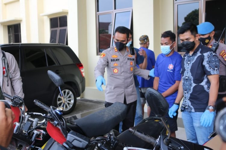 Masih Nekat Maling Motor, Empat Residivis Curanmor Berhasil Diringkus Satreskrim Polres Pandeglang