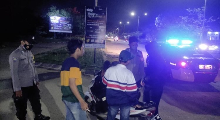 Patroli Malam Minggu Polres Cilegon Polda Banten Cegah Gangguan Kamtibmas dan Balap liar