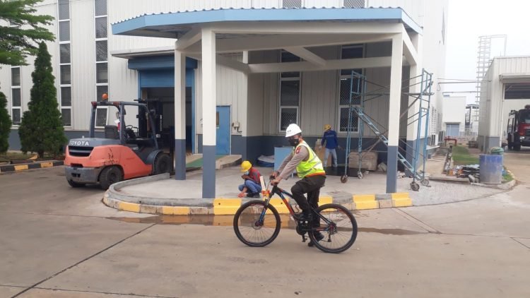 Pelihara Keamanan di PT Lestari Banten Energi, Ditpamobvit Polda Banten Lakukan Pengamanan