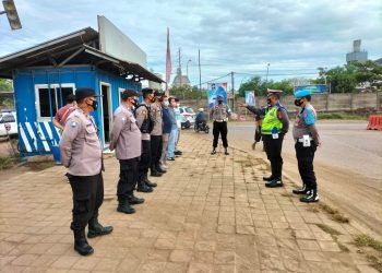 Polres Cilegon Polda Banten Lakukan KRYD guna Cegah Lonjakan Pengunjung Wisata Pantai Anyar Cinangka